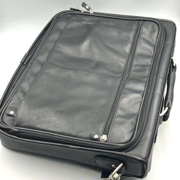 Dell Professional Leather Briefcase - Picture 3 of 11